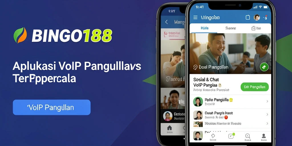 Antarmuka BINGO188 menampilkan fitur panggilan VoIP yang intuitif dan ramah pengguna.