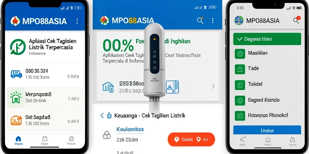 Screenshot MPO88ASIA menunjukkan antarmuka cek tagihan listrik yang jelas dan informatif.