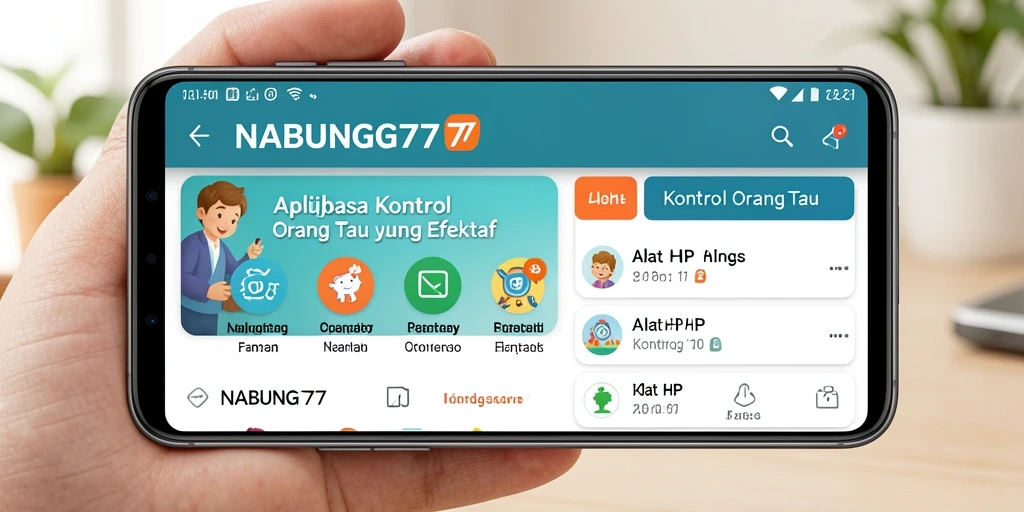 Tampilan antarmuka NABUNG77 yang user-friendly dan intuitif.