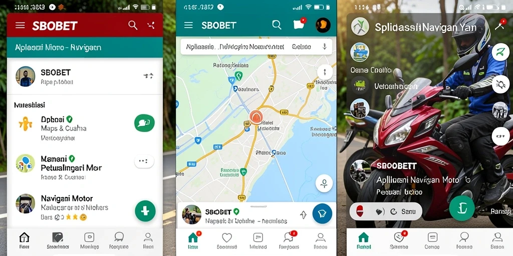 Tampilan antarmuka SBOBET yang user-friendly dan informatif.